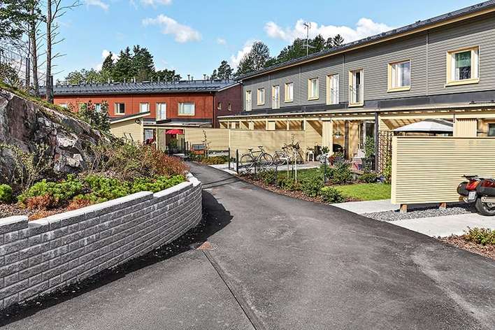 Rivitalo, 4h+k+s, 84,5/89,5 m², Kauklahti, Espoo
