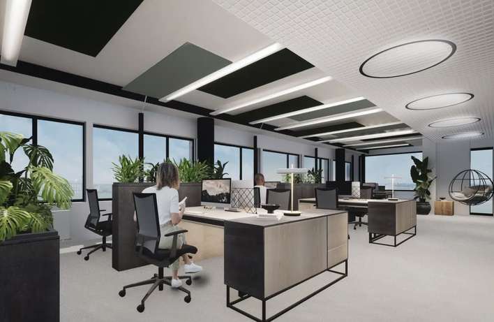 Liiketila, 466 m², Pohjois-Tapiola - Näkymä 2