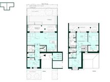 Kodin pohjapiirros Tuulikello 3 B 07 (5h+kt+s, 135,5 m² + varasto 6,5 m²)