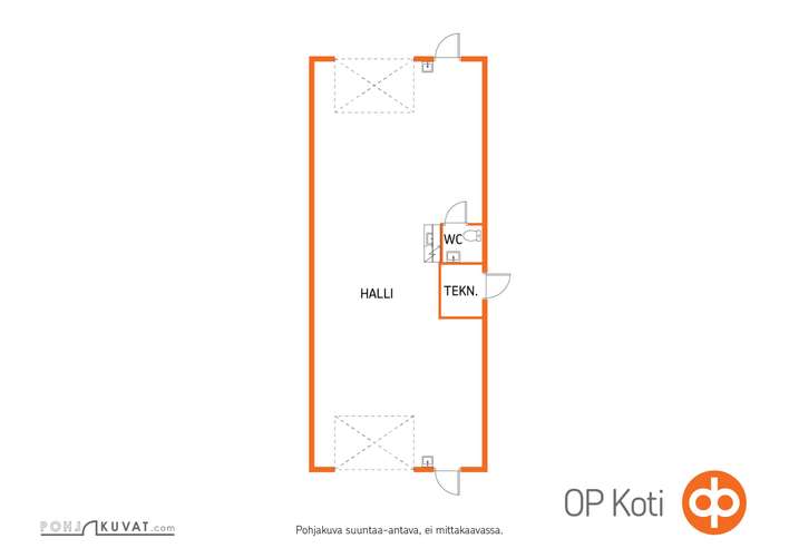 Liiketila, 96 m², Roves - Näkymä 2