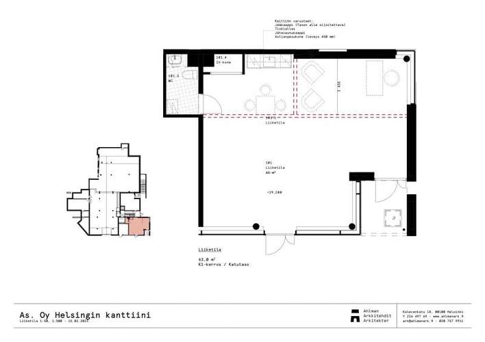Liiketila, 63 m², Maunula - Näkymä 3