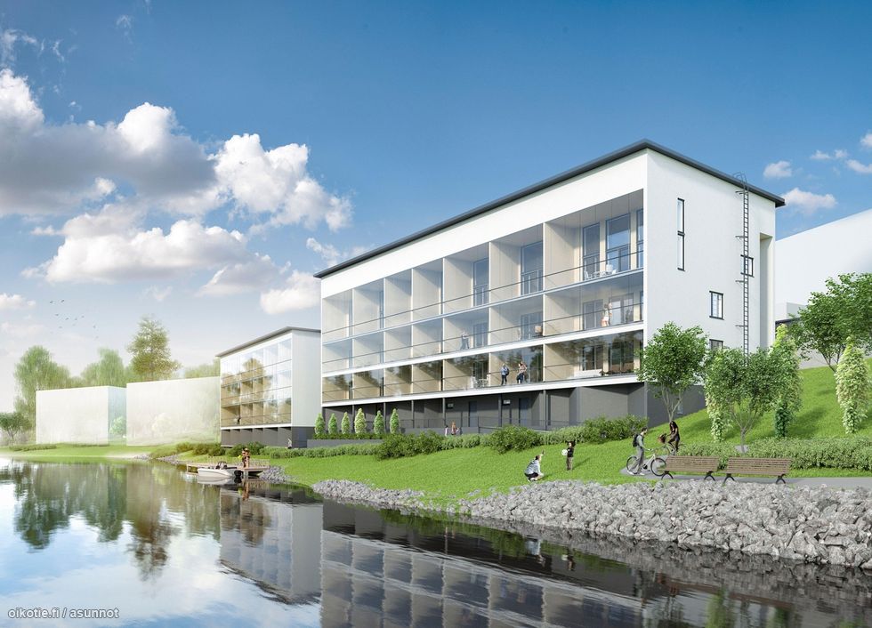 48 5 M Kanavanranta 4 B 70840 Kuopio Luhtitalo Kaksio Myynnissa Oikotie 14927578