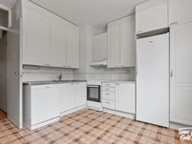 Keittiössä muovimatto