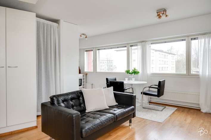 Kerrostalo, 1h+alkovi+k+kph/wc+s, 37 m², Itäinen  Keskusta, Turku