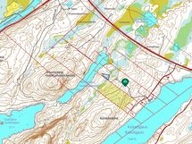 Sijainti Konesjärven ja Ahvenjärven välissä