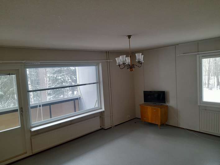 Kerrostalo, 3h + avokeittiö + p, 72 m², Sienimäki, Imatra