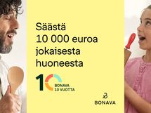 Mitä useampi huone, sitä suurempi etu. Vähennämme myyntihinnasta 10 000 euroa jokaista huonetta kohden.