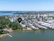 Ylellistä asumista merellisessä Lauttasaaressa.