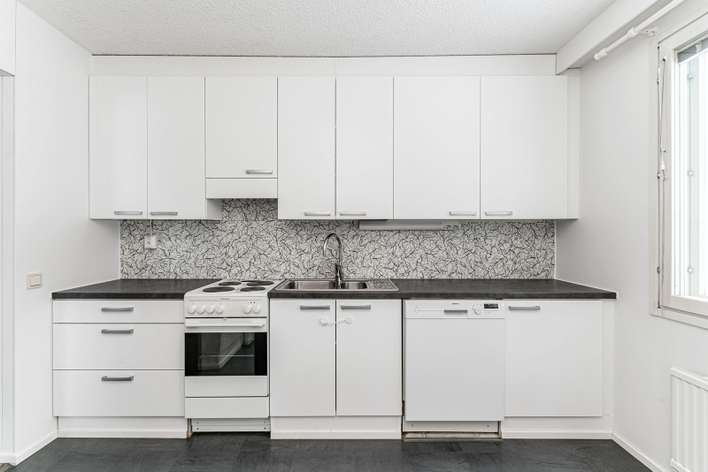 Kerrostalo, 2h,k,kph/wc, sauna,lasitettu parv., 54 m², Niittyaro – pohled 4