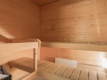 Oma, siisti sauna.