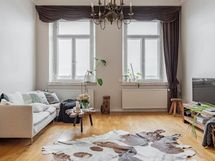 Olohuoneen korkeus 3,6 metriä