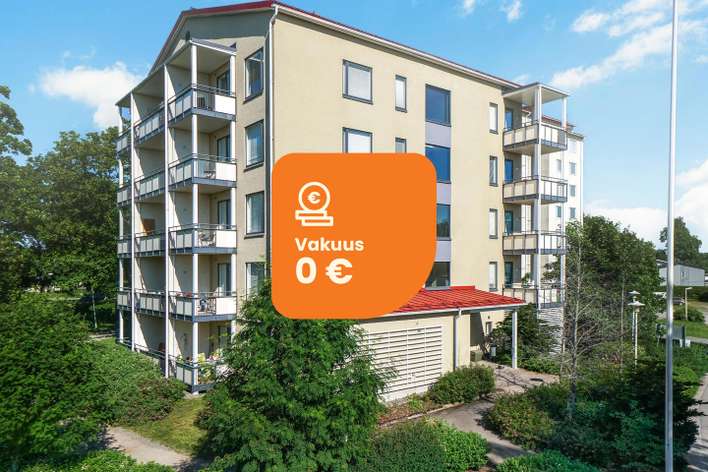 Kerrostalo, 2H+KK+S, 44,5 m², Hattelmala, Hämeenlinna