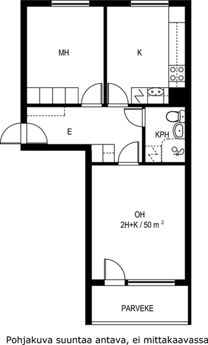 Kerrostalo – Jyväskylä, Mäyrämäki, Keltinmäki - Näkymä 2