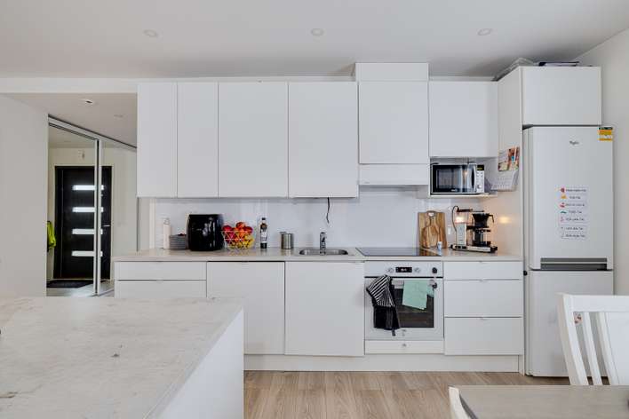 Rivitalo, 3h+k+s, 68,5 m², Metsäkallio - Näkymä 3