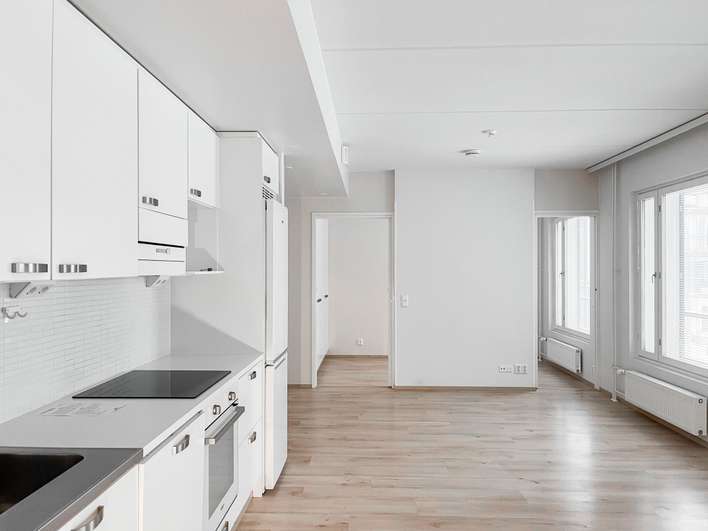 Kerrostalo, 2H+KT, 41,5 m², Jätkäsaari, Helsinki