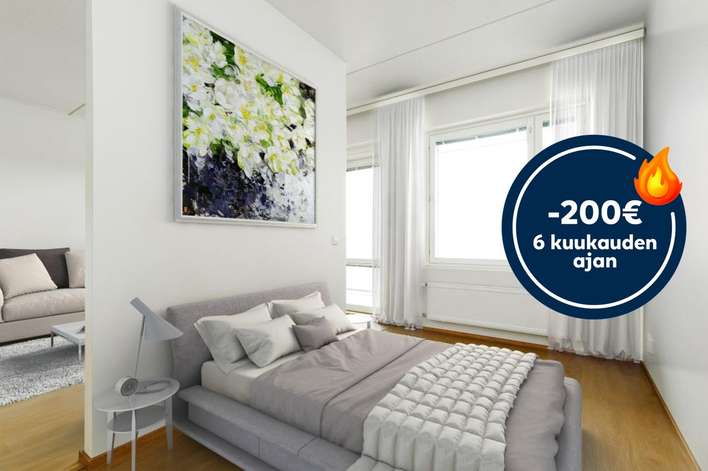 Kerrostalo, 2 H + KT, 46 m², Koivuhaka, Vantaa