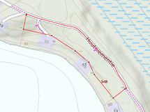 metsäkiinteistö kartalla