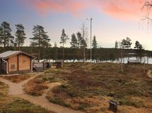 Pihasaunan vieressä oma tuulivoimala