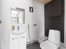 Erillinen wc kellarissa