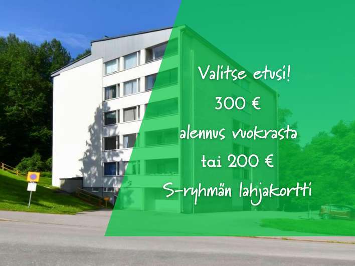 Kerrostalo, 2h+k, 53,5 m², Niemi, Lahti