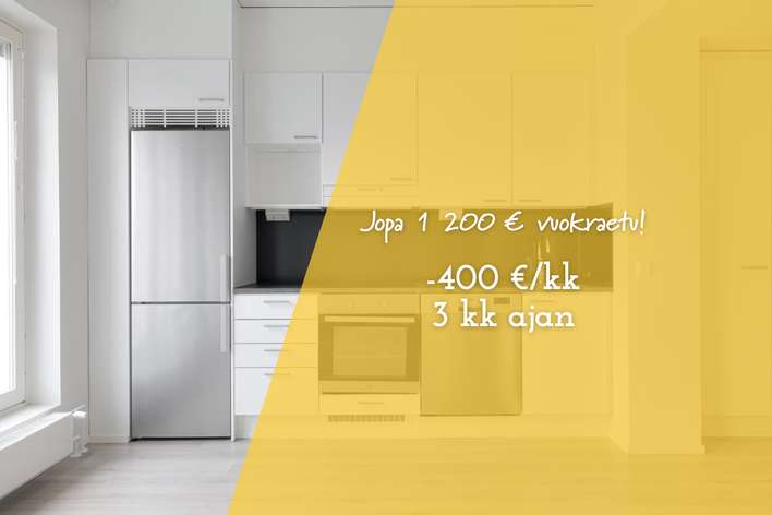 Kerrostalo, 2h+kt, 39,5 m², Myyrmäki, Vantaa