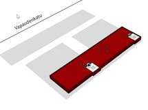 801 m2 sijainti talossa