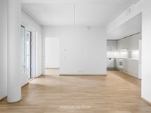 Kuva kerrosta alempaa olevasta huoneistosta A17.