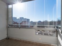 Lasitettu parveke