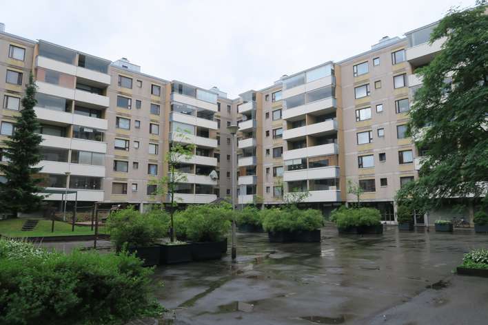 Kerrostalo, 3h, k, kph, lasitettu parveke, 74 m², Pasila, Helsinki
