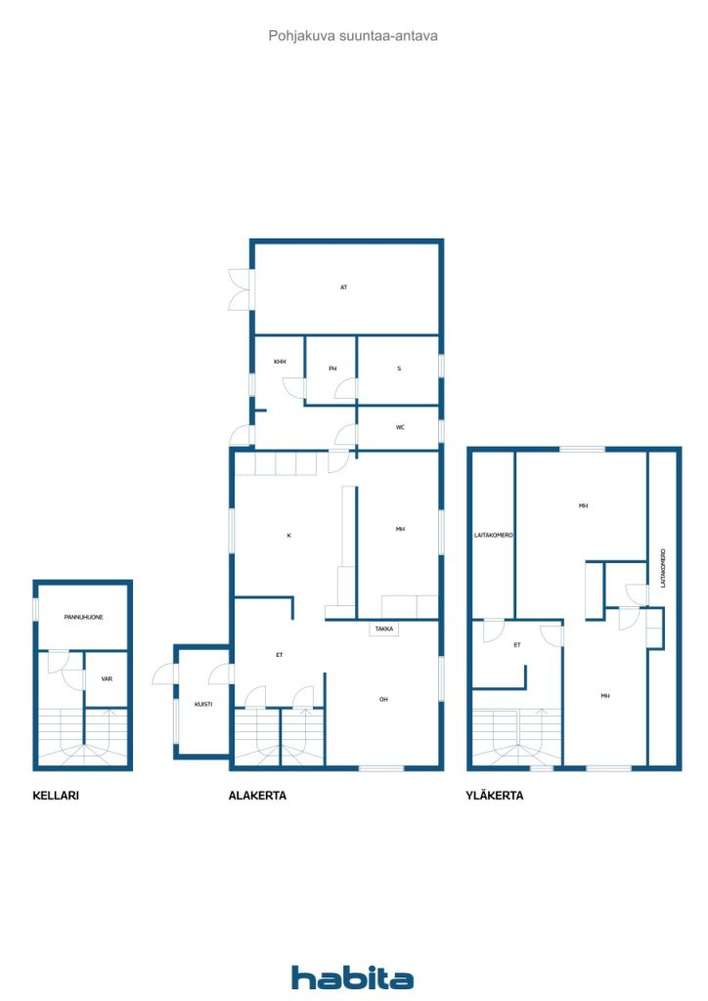Omakotitalo, 3mh,oh,k,ph,s,wc,khh,at,kuisti,autotallirakennus, 110 m², Lautiosaari - View 2