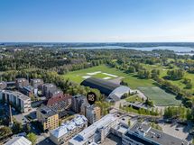 Sijainti on mitä parhain aivan Talin urheilupuiston vieressä!