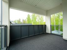 päämakuuhuoneen parveke