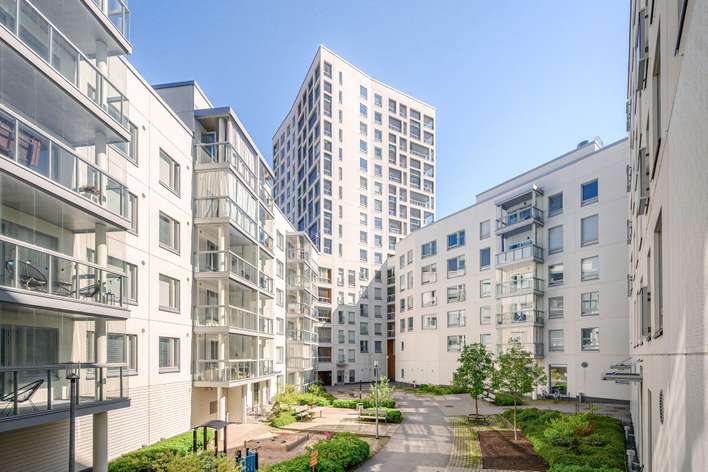Kerrostalo, 2H+KT, 42 m², Jätkäsaari, Helsinki