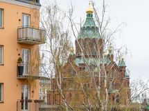 Rh:sta näkymä Uspenskin katedraalille