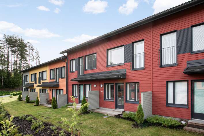 Rivitalo, 3h, k, rt, kph, s, wc, vh, ulkovarasto, piha, 73,5 m², Nupuri, Espoo