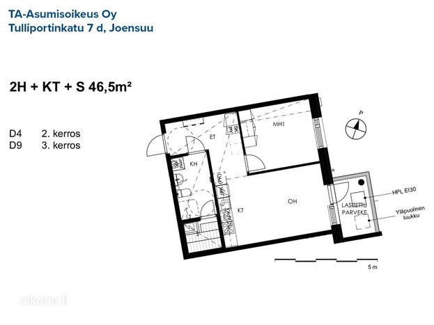 Kerrostalo – Joensuu, Kanervala - Näkymä 2