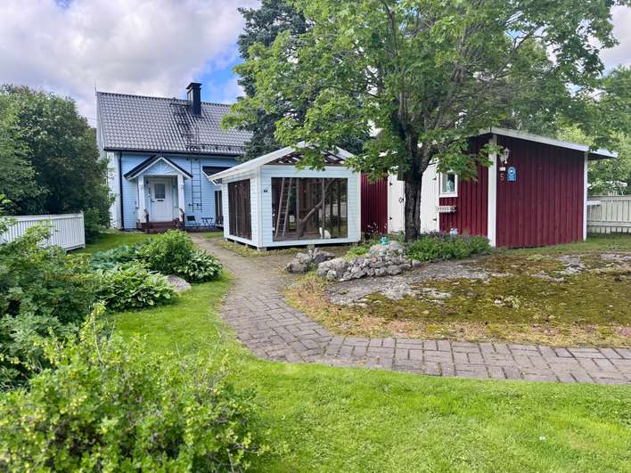 Omakotitalo, 4h+k+erill.wc+kph+s+piharakennukset, 104/124 m², Kierikkala, Kotka