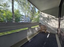 Lasitettu parveke