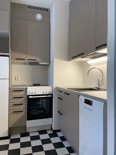 Kerrostalo, 1h + k + parveke/terassi, 33 m², Veisu - View 2