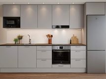 Visualisointi hintaan kuuluvasta Savi-keittiötyylistä.