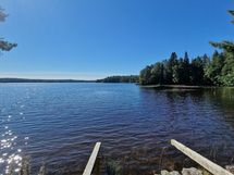 Rannasta aukeaa maisemat upeasti!