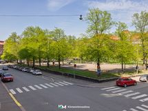 Ikkunanäkymät Sammonpuistoon