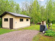 Reilun kokoinen ulkovarasto