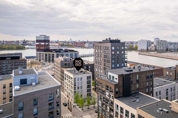 Kerrostalo, 3h+avok+kph+las.parv, 60,5/63,5 m², Sompasaari, Helsinki