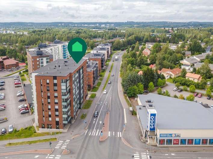 Kerrostalo, 2h+kt, 35,5 m², Linnainmaa – pohled 4