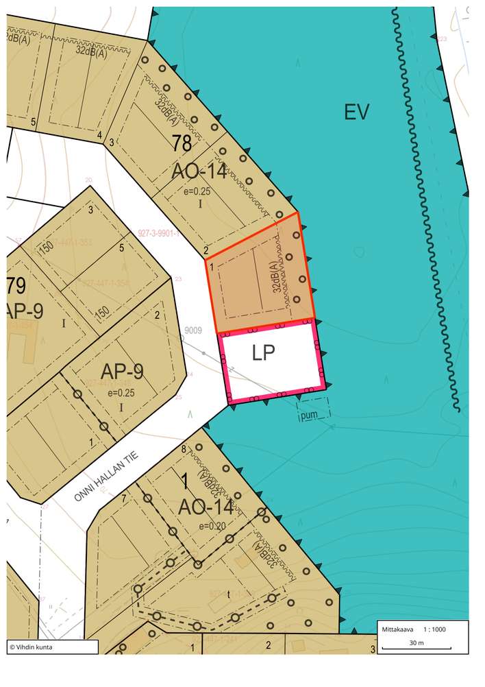 Tontti, 1 688 m², Otalampi - Näkymä 2