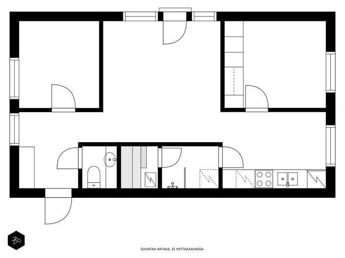 Apartment in Pori, Isosanta - View 2