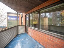 Myös yläkerran parve on tilava ja suojainen.