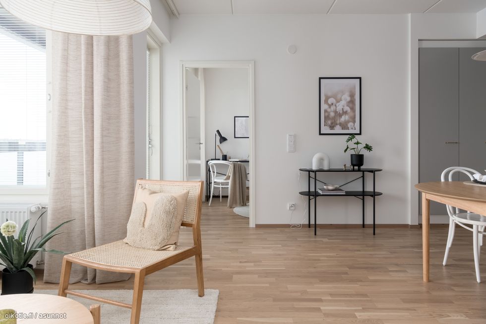 Asunto E09, 4h+kt+s, 83,5 m2- Olohuone