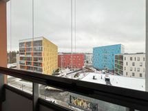 Näkymä idän suuntaan.